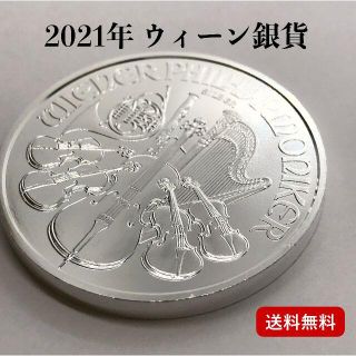 オーストリア ウィーン銀貨 2021年発行 純銀1オンスの通販 by