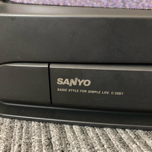 SANYO - SANYO ブラウン管テレビ C-20D7 レトロ家電の通販 by あつし's