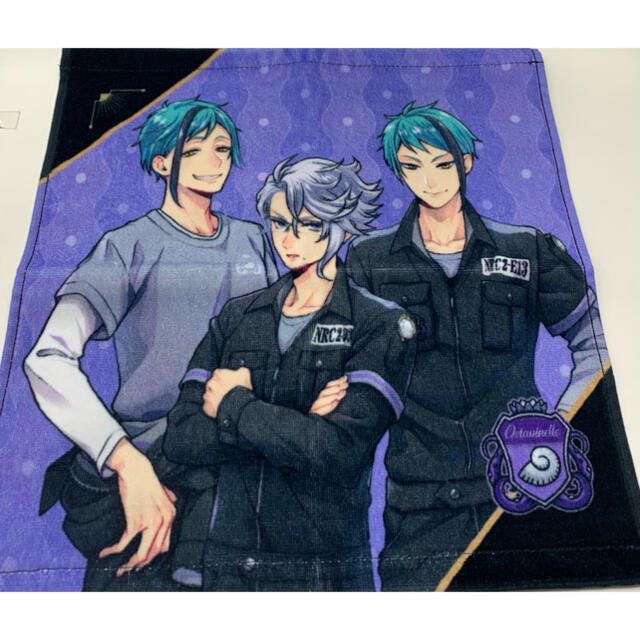 ツイステ オクタヴィネル アズール フロイド ジェイド タオル 2枚