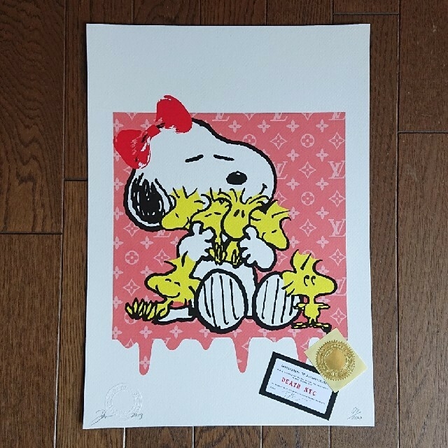 スヌーピー モノグラム柄 DEATH NYC 限定ポスターの通販 by JIM's shop