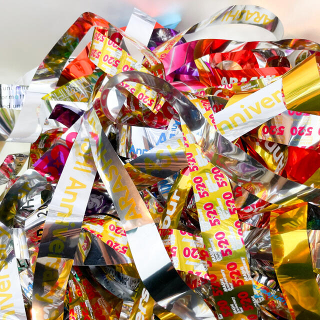 Johnny's - 嵐 ツアー 銀テープ 落下物 大量 まとめて セットの通販 by