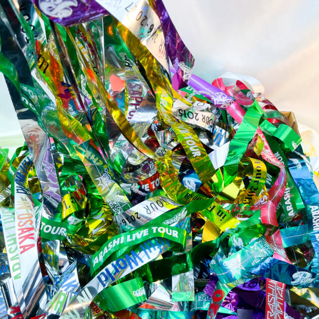 Johnny's - 嵐 ツアー 銀テープ 落下物 大量 まとめて セットの通販 by