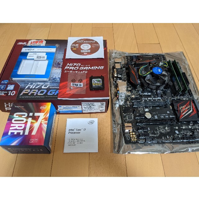 ASUS - i7-6700 ASUS H170 PRO GAMING, 16GB ramの通販 by Jason's