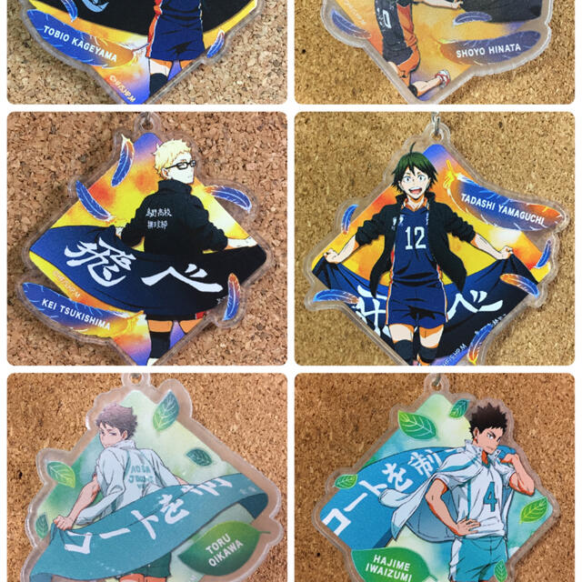 ハイキュー!!】青葉城西高校 及川徹＆岩泉一 【アクリルキーホルダー