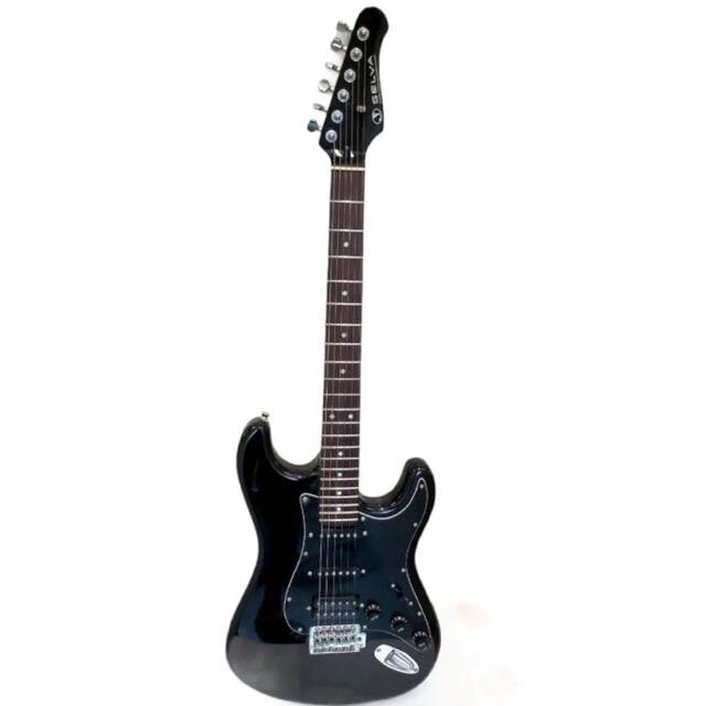 SELVA ストラトキャスタータイプ ブラック 音出し確認済み ソフト