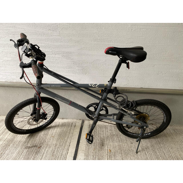 DOPPELGANGER - ドッペルギャンガーのアルミフレームミニベロ フロント