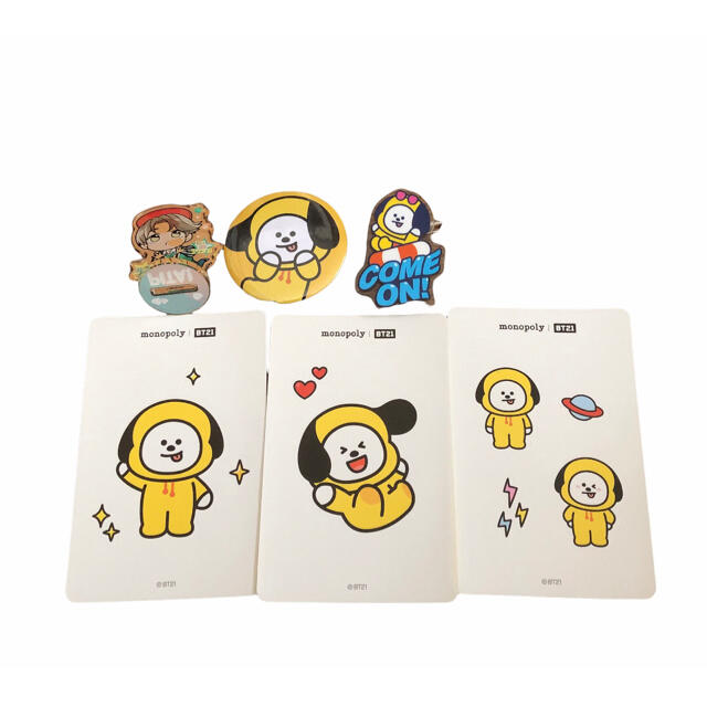 BT21 bt21 チミー CHIMMY シール bts ジミン ぬいぐるみの通販 by