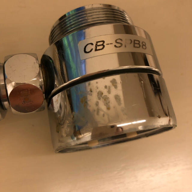 中古パナソニック食洗機用分岐水栓 CB-SPB8 シングル分岐 の通販 by