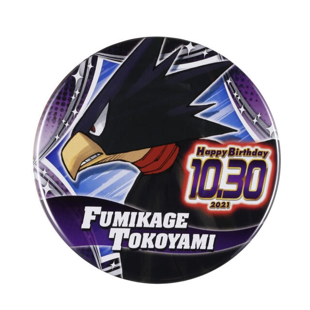 ヒロアカ 常闇踏陰 バースデー アクスタ 名場面ジオラマ 缶バッジ 常闇