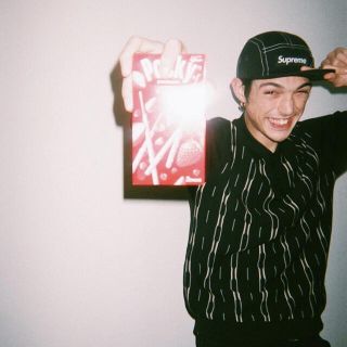 Supreme - モーガン蔵人さん着用supreme vertical stripe knitの通販