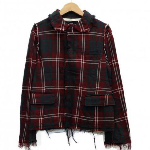 COMME des GARCONS - tricot comme des garcons チェックジャケットの