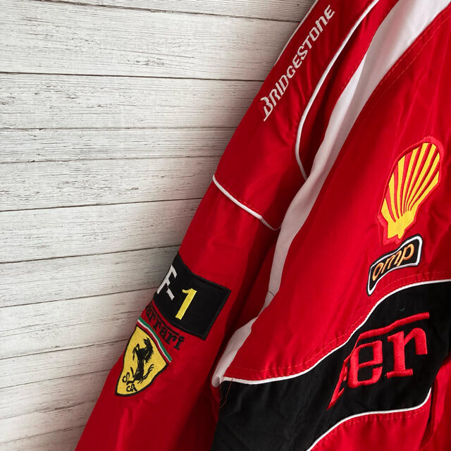 Ferrari - 【超激レア】フェラーリ レーシングジャケット☆刺繍ロゴ