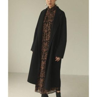TODAYFUL - 【TODAYFUL】Wool Over Coat ウールオーバーコート黒