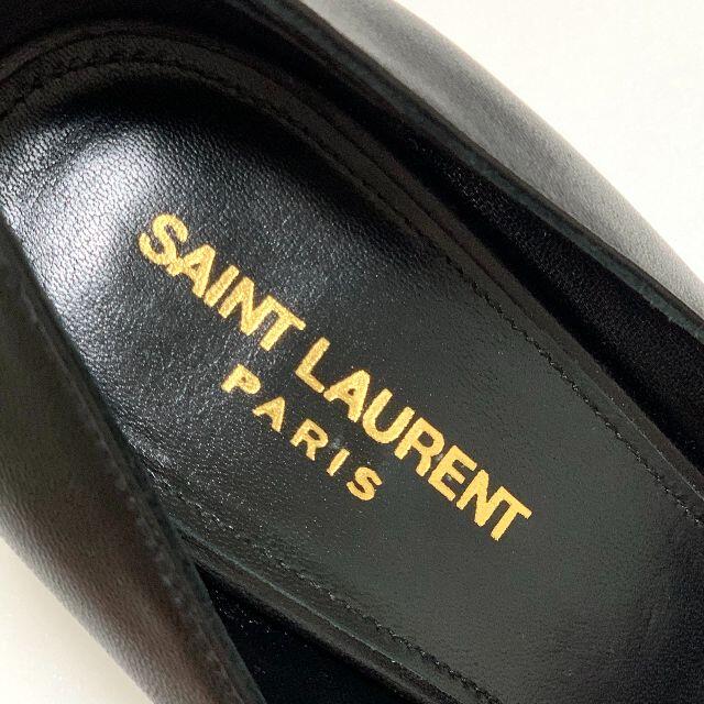 SAINT LAURENT - 2917 サンローラン オピウム レザー YSLロゴヒール