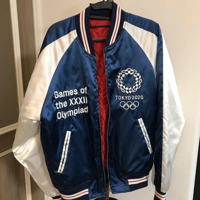 スカジャン LL 東京オリンピック2020 限定品 正規品 横須賀 JAPANの