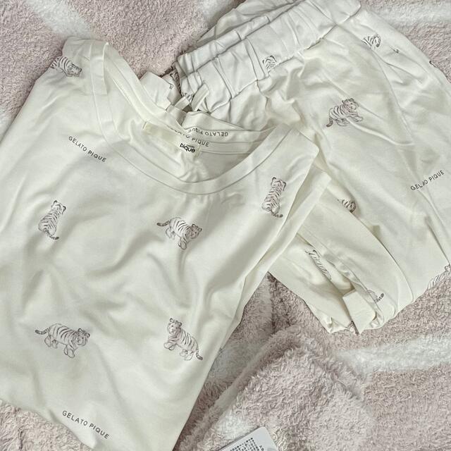 2022年 虎柄 上下セット ジェラートピケの通販 by a-t5｜ラクマ