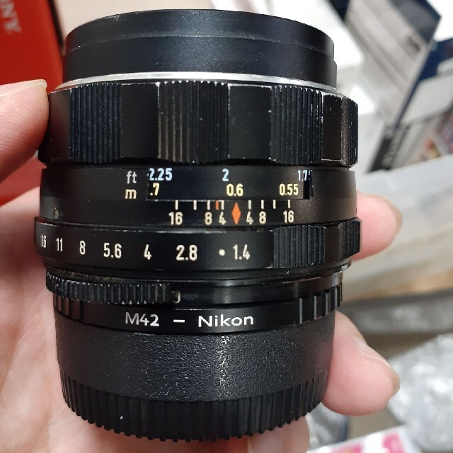 PENTAX - スーパータクマー 50mm F1.4 マウントアダプター付の通販 by