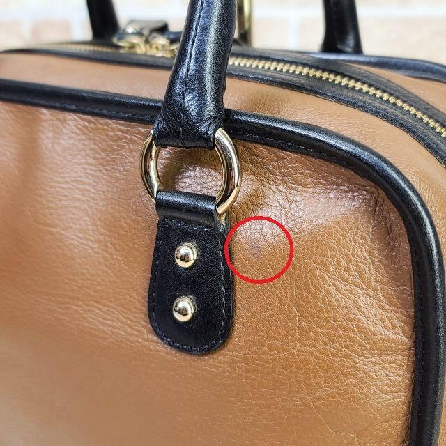 TOCCA - トッカ TOCCA ☆ レザー ボストンバッグ バイカラー B5OK