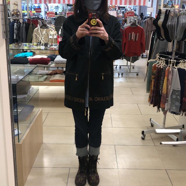 ANDRE LUCIANO - ANDRE LUCIANO アンドレルチアーノ ロゴ入りコートの