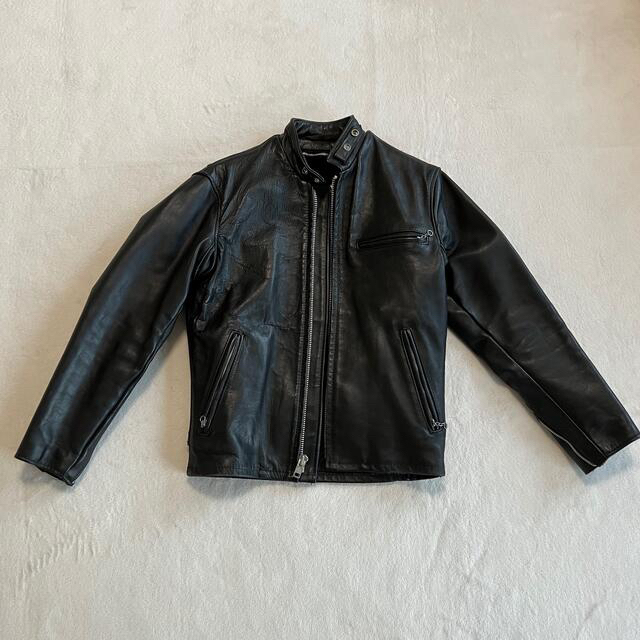 schott立襟シングルライダース641 36インチ インナーボア付の通販 by