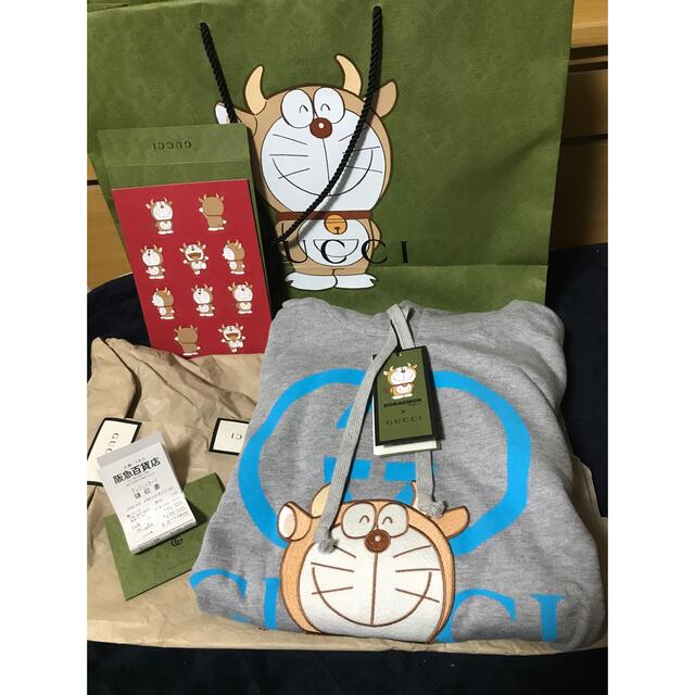 GUCCI - GUCCI ドラえもん 未使用パーカーの通販 by たけ's shop
