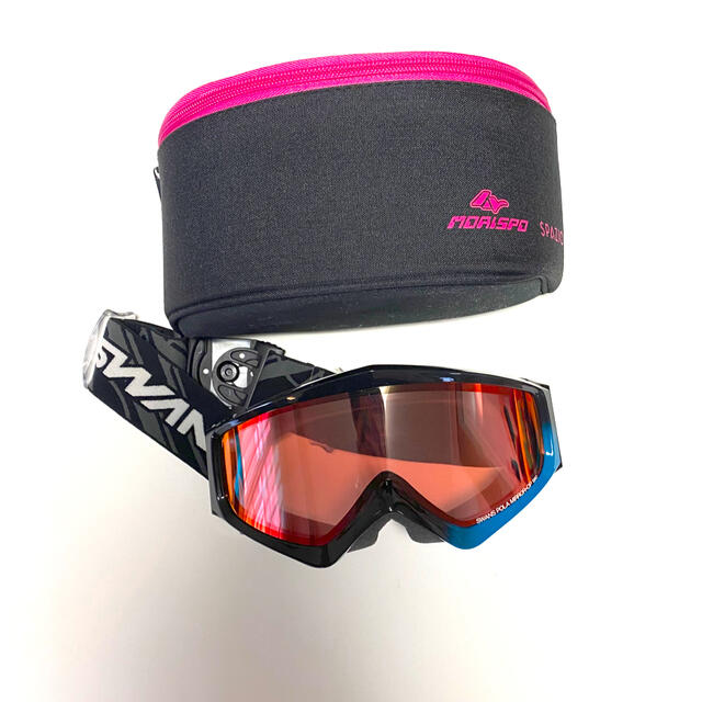 SWANS - みかん♪様専用 SWANSゴーグル POLA MIRROR+OP tec の通販 by