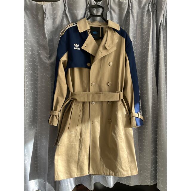 adidas - アディダス オリジナルス ブルーバージョン トレンチコートの