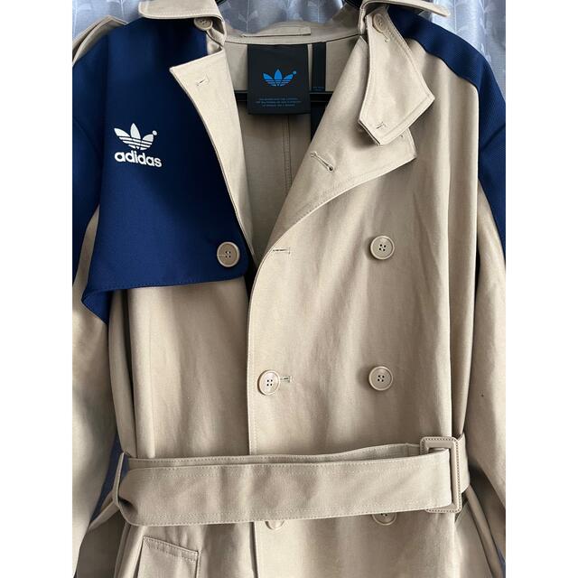 adidas - アディダス オリジナルス ブルーバージョン トレンチコートの