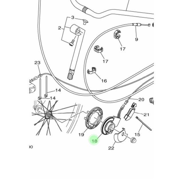 8☆YAMAHA☆PAS用☆カスタムスピードセンサ☆マグネット8個の通販 by