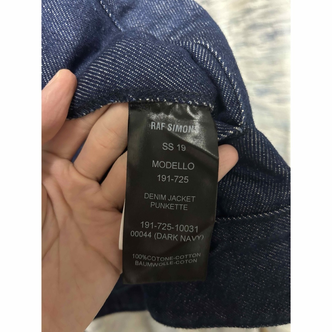 RAF SIMONS - AAA 西島隆弘 19SS RAF SIMONS ラフシモンズ デニム