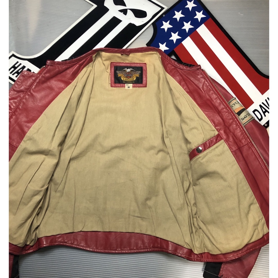 Harley Davidson - ハーレーダビッドソン ☆涼く軽い本革ジャケット