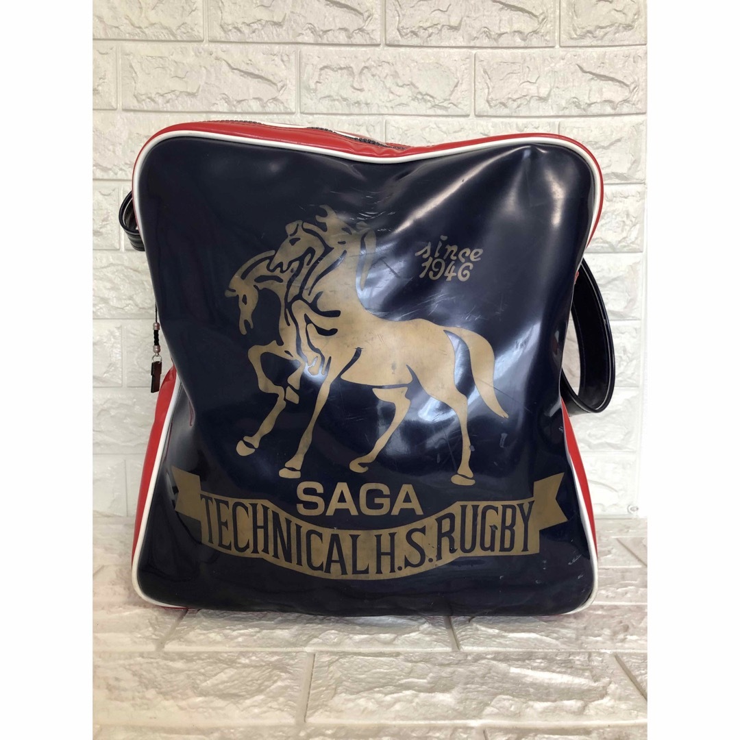 佐賀工業ラグビー エナメルバッグ レア 即日発送 送料無料の通販 by