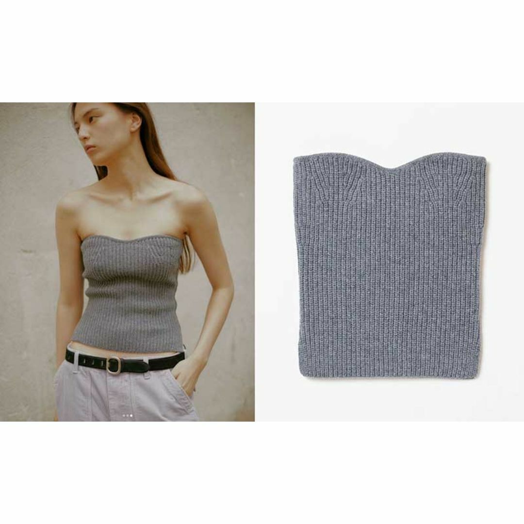 シシクイ THE SHISHIKUI Chub / Gray チューブベアトップ