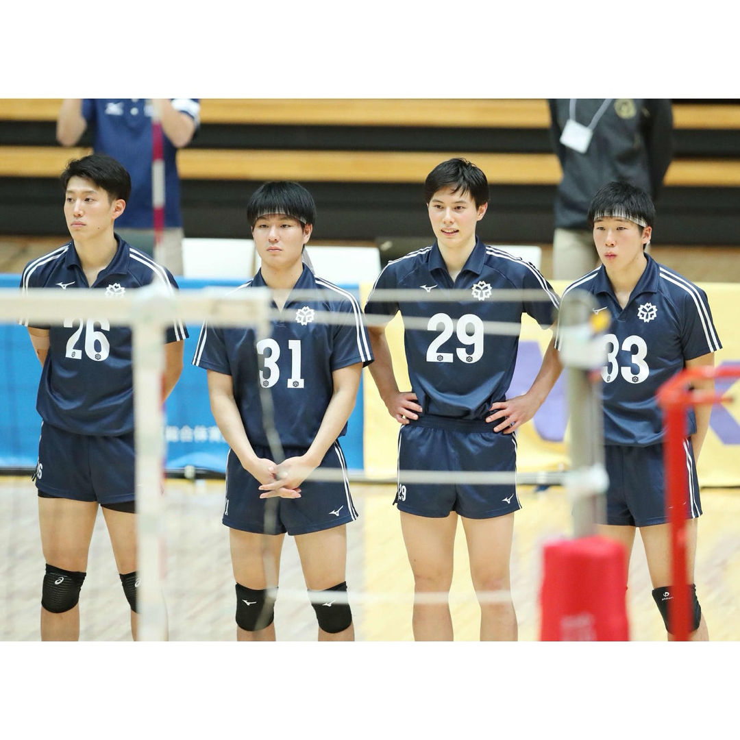 ミズノ バレーボール シャツ 日体大 Mizuno 日体大 バレーボール部