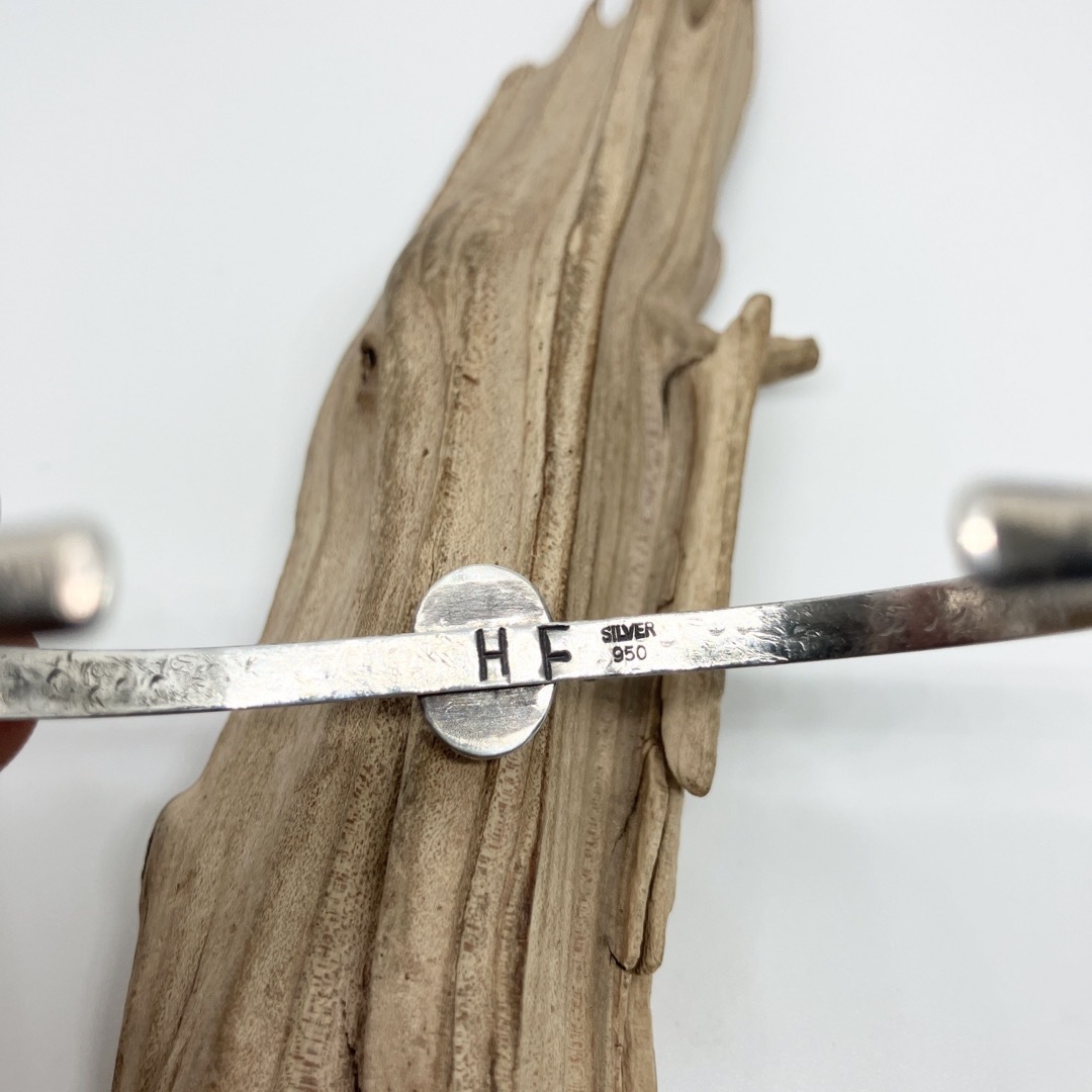 オーダー品 売約済み ペルシャン ターコイズ シルバーバングル