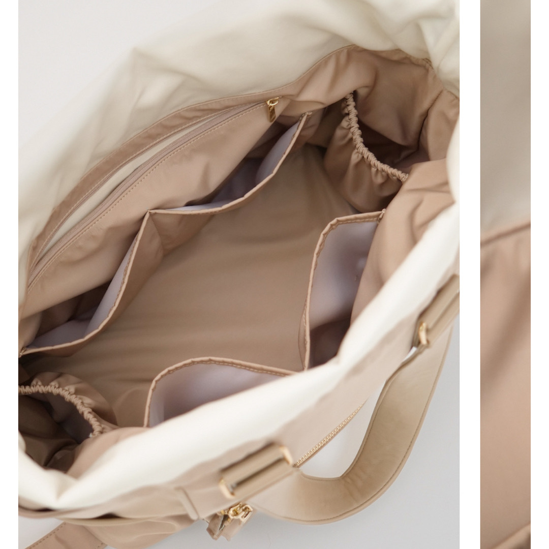 Aprily アプリリー マザーズバッグ 2Wayマルチラウンドバッグの通販 by