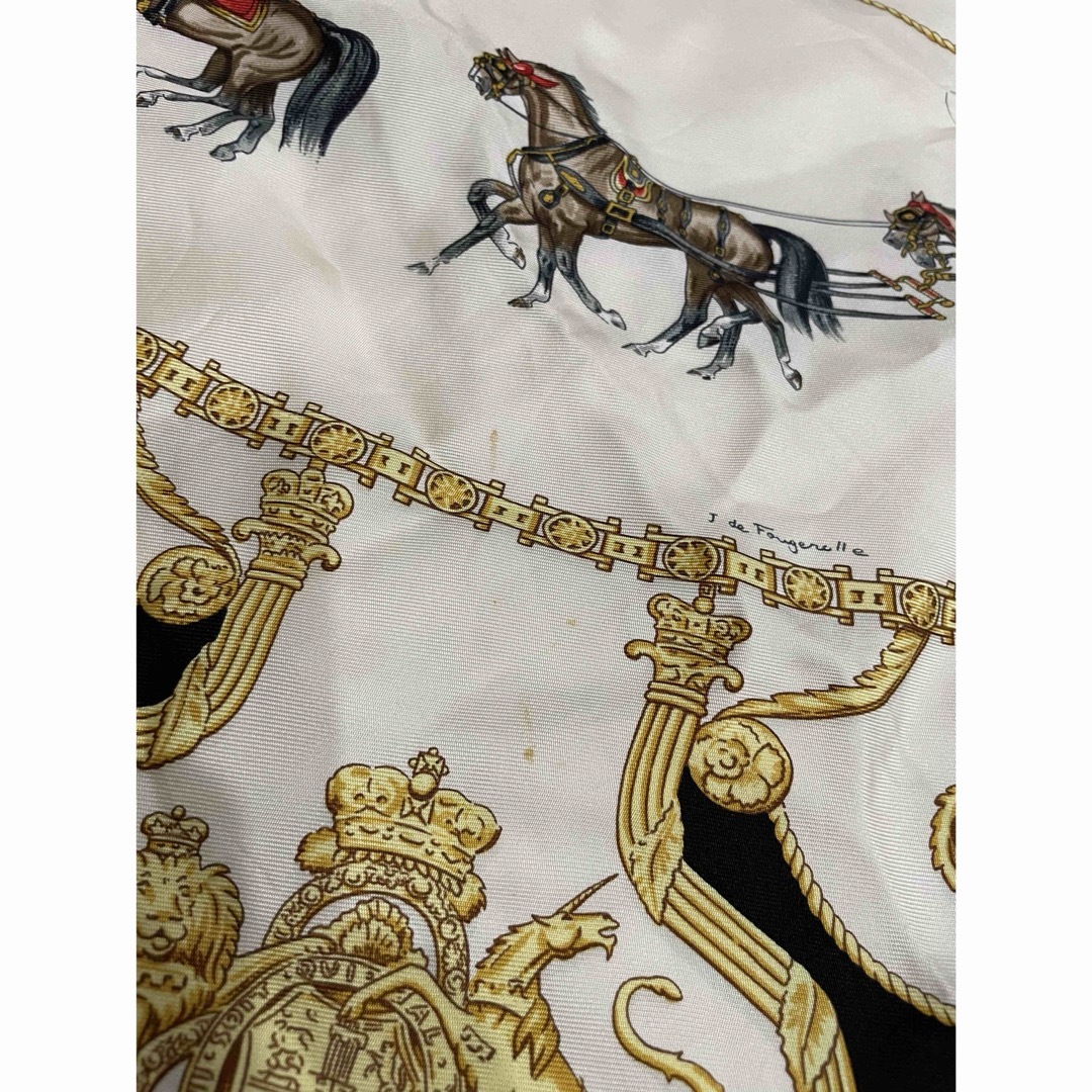 エルメス HERMES スカーフ カレ90 王室の馬小屋 HERMES(エルメス