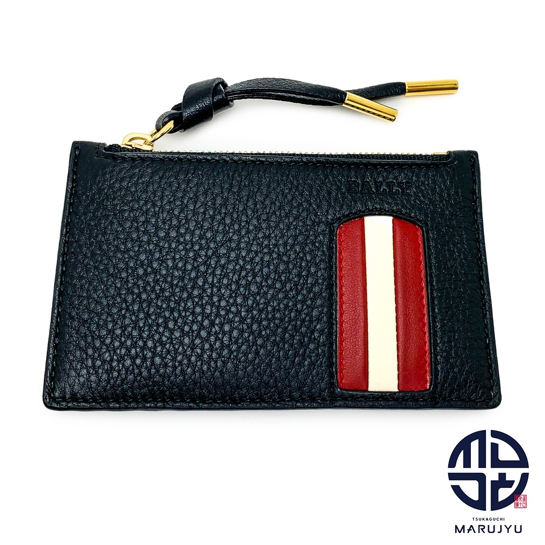 Bally - BALLY バリー 黒 ブラック MANDHY50 BLACK カードケース