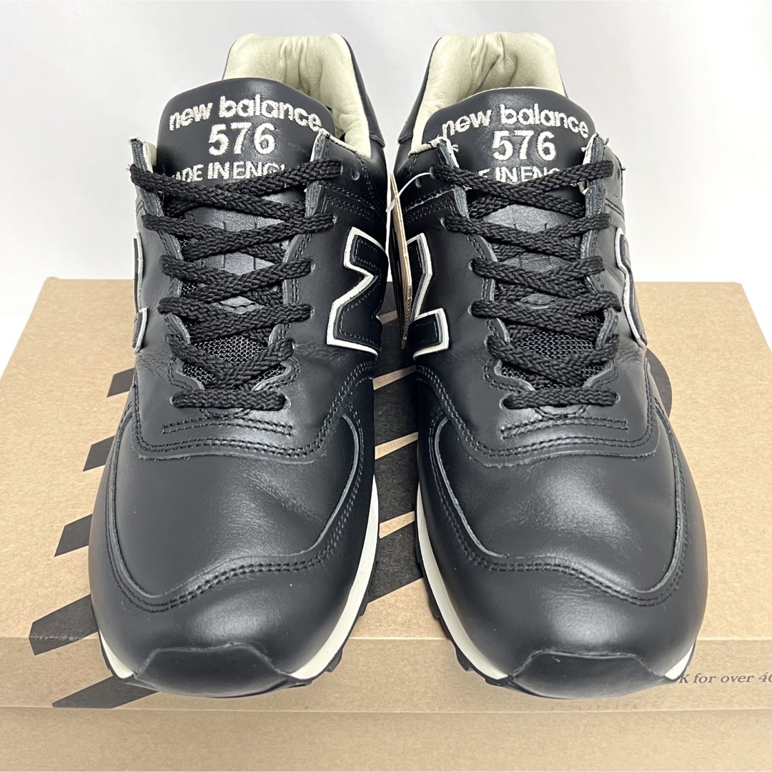 New Balance - 28cm 新品 英国製 ニューバランス 576 オール レザー