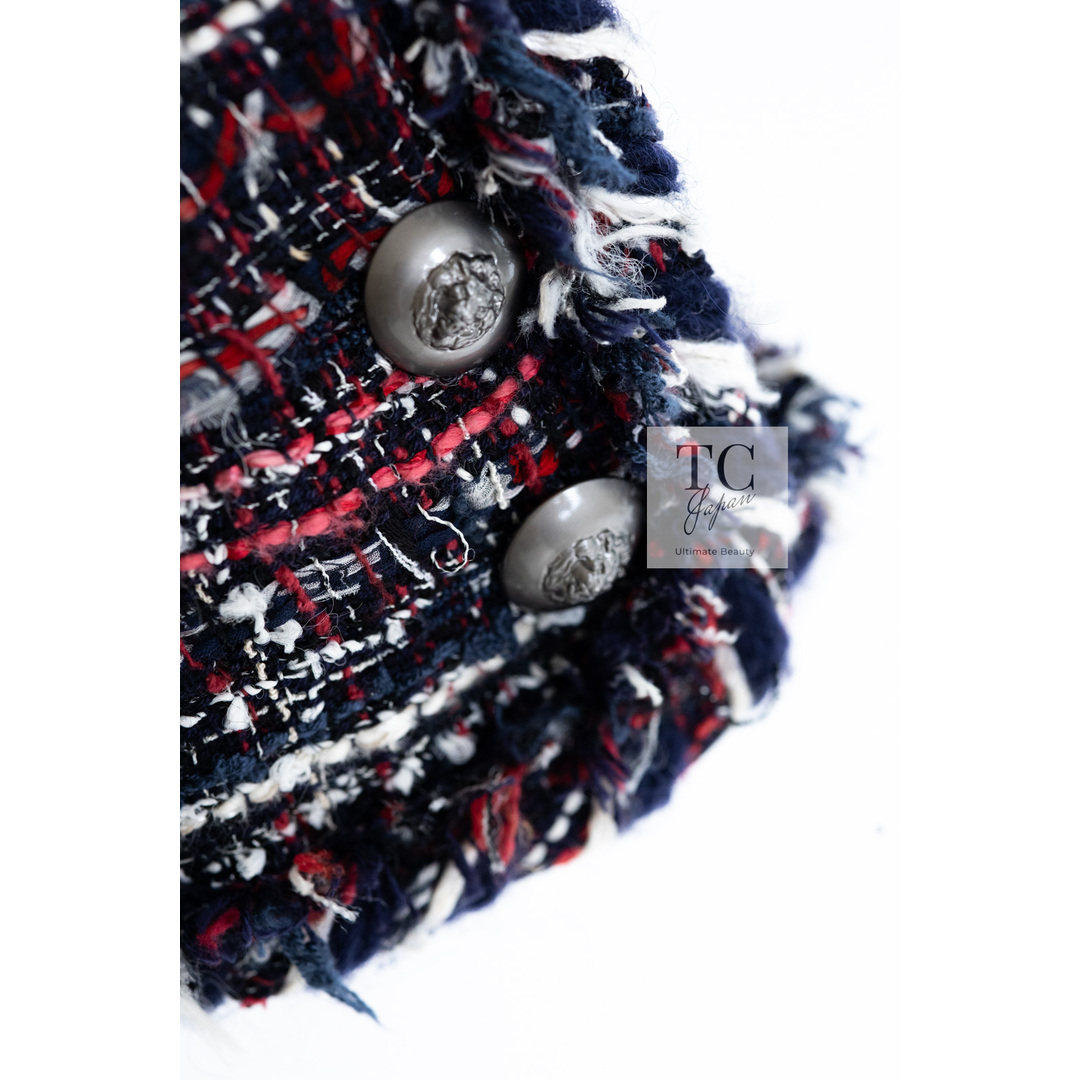 CHANEL - 157万 シャネル ジャケット スカート スーツ CHANEL レッド