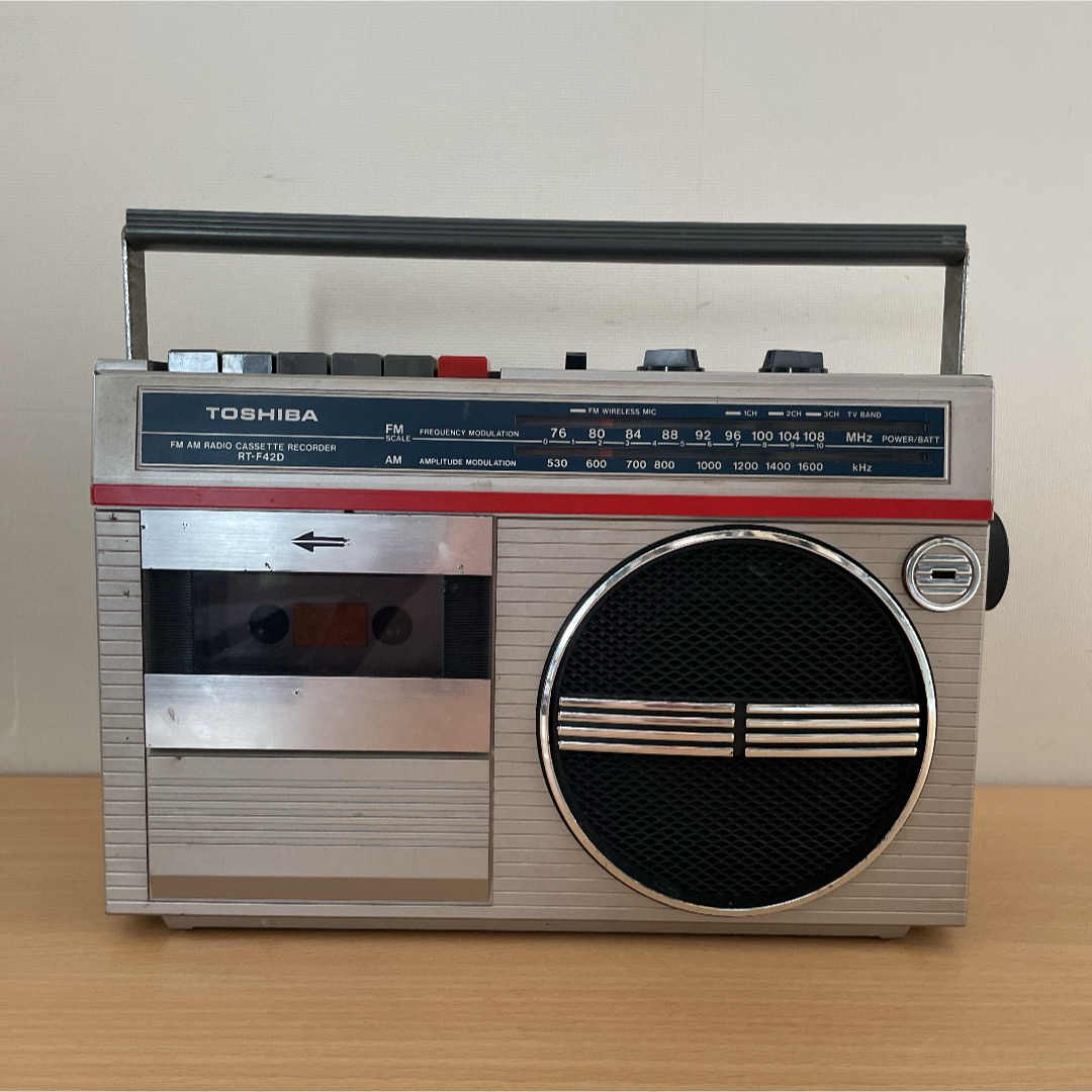 東芝 - 昭和レトロ カセットデッキ TOSHIBAの通販 by Tivoli's shop