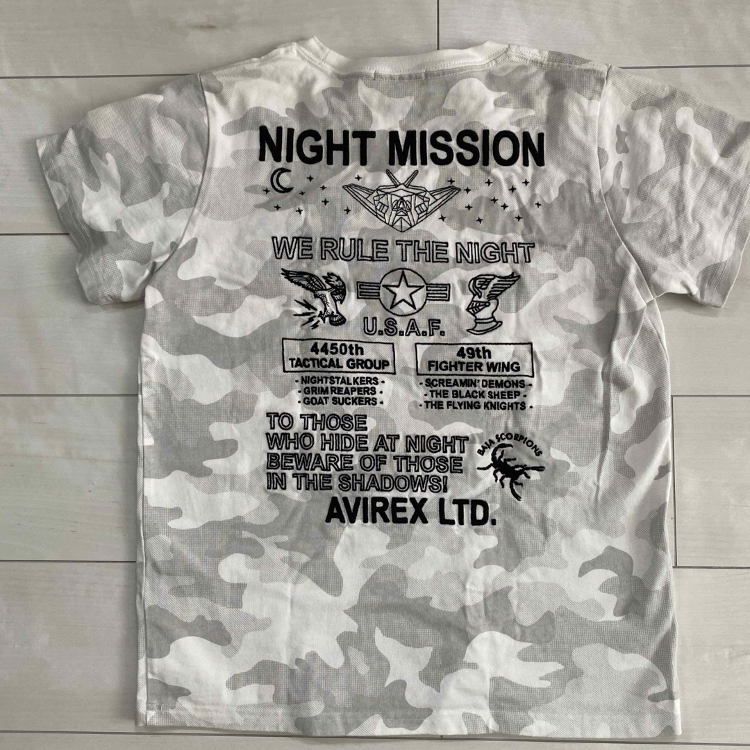 AVIREX - AVIREX 白 迷彩柄 Tシャツの通販 by ヒット's shop