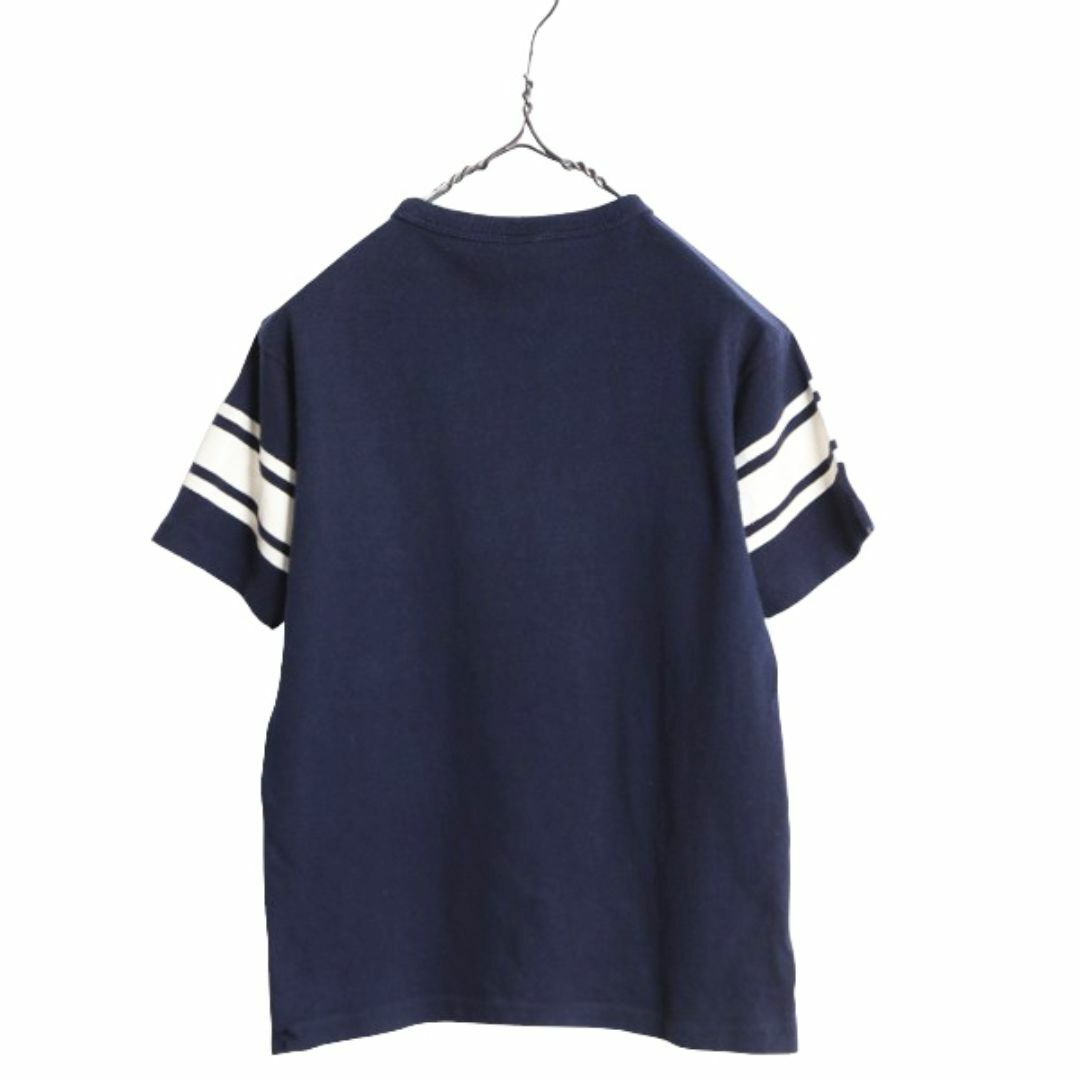 Champion - 80s USA製 チャンピオン カレッジ プリント フットボール T