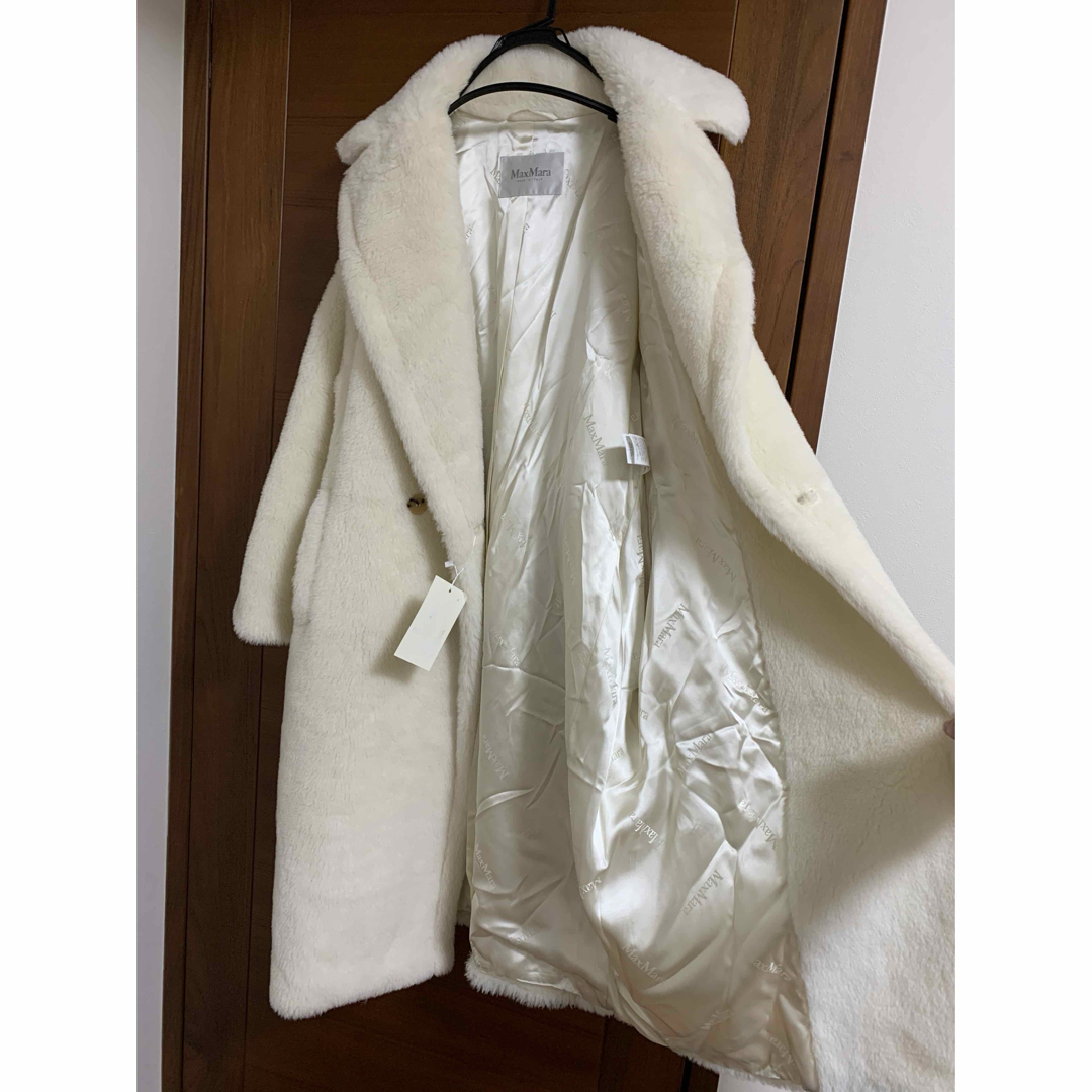 Max Mara - 美品 マックスマーラ テディベア ホワイト M max mara 国内