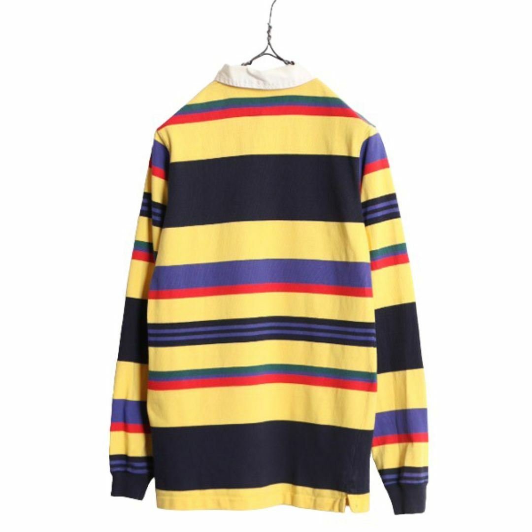 Ralph Lauren - 90s USA製 ポロ ラルフローレン ボーダー 長袖 ラガー
