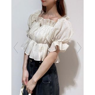 SNIDEL（ドット ・ シャツ/ブラウス(半袖/袖なし)）のフリマアイテム一覧