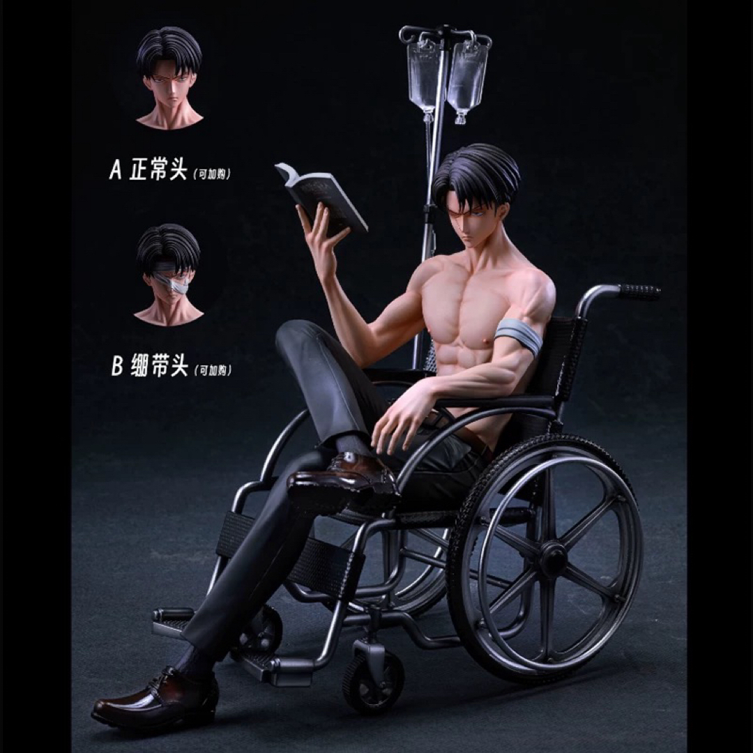 進撃の巨人 リヴァイ フィギュア スタチュー ガレージキットの通販 by