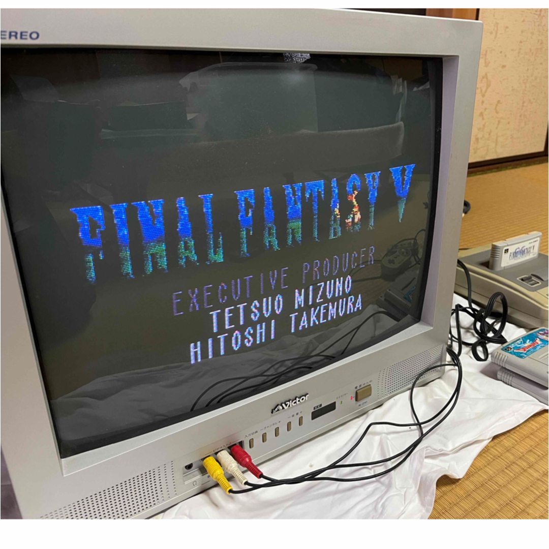 Victorブラウン管テレビ21型の通販 by ミノコ's shop｜ラクマ