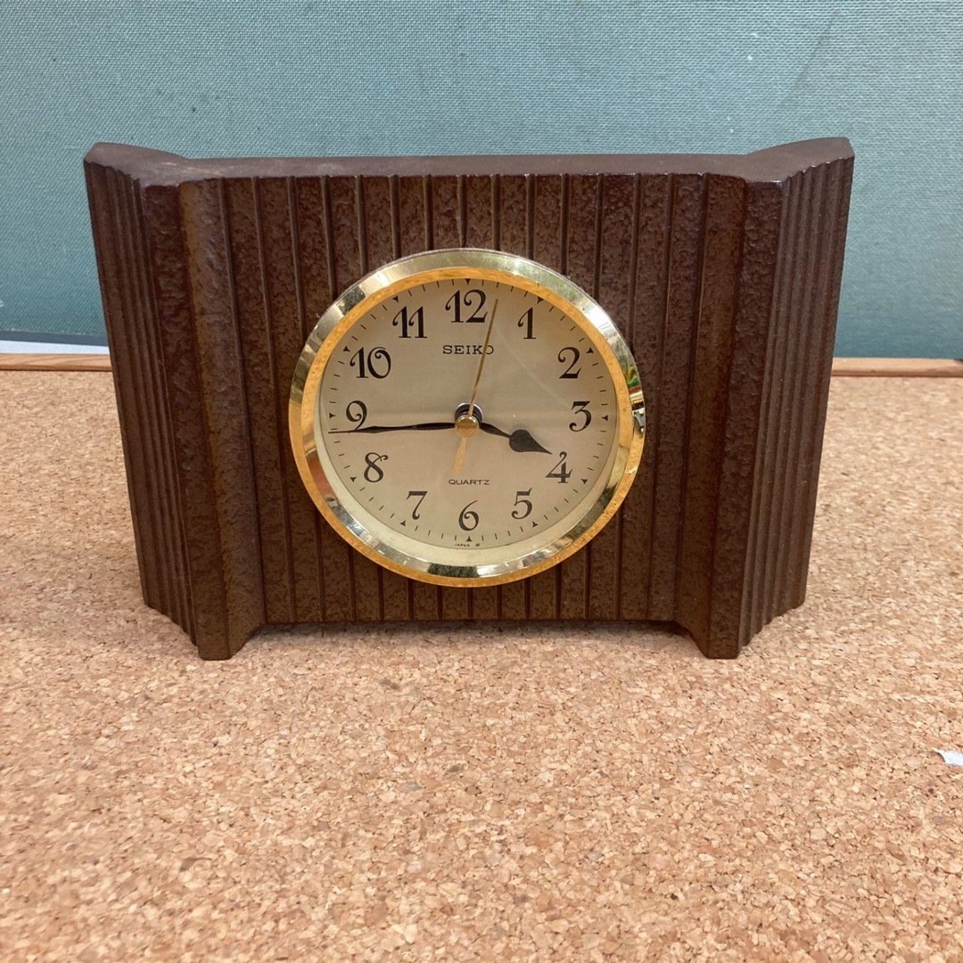 SEIKO - 記念品 SEIKO 置き時計 アンティーク 昭和レトロの通販 by