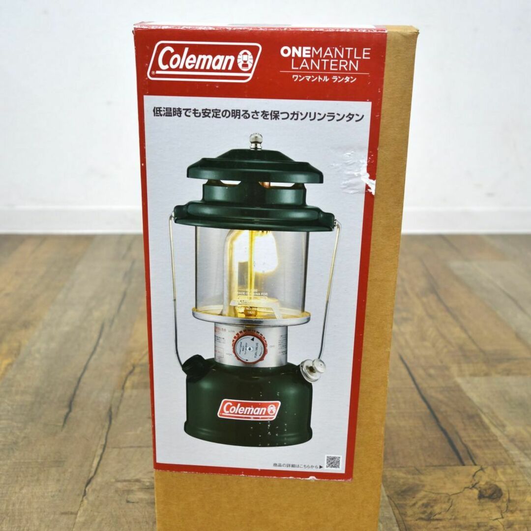 未使用 コールマン Coleman ワンマントルランタン グリーン 286A 22年